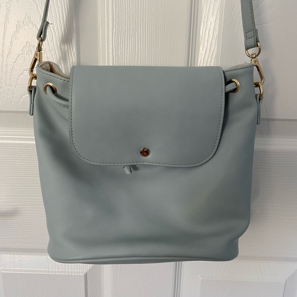 Baby Blue Crossbody Purse